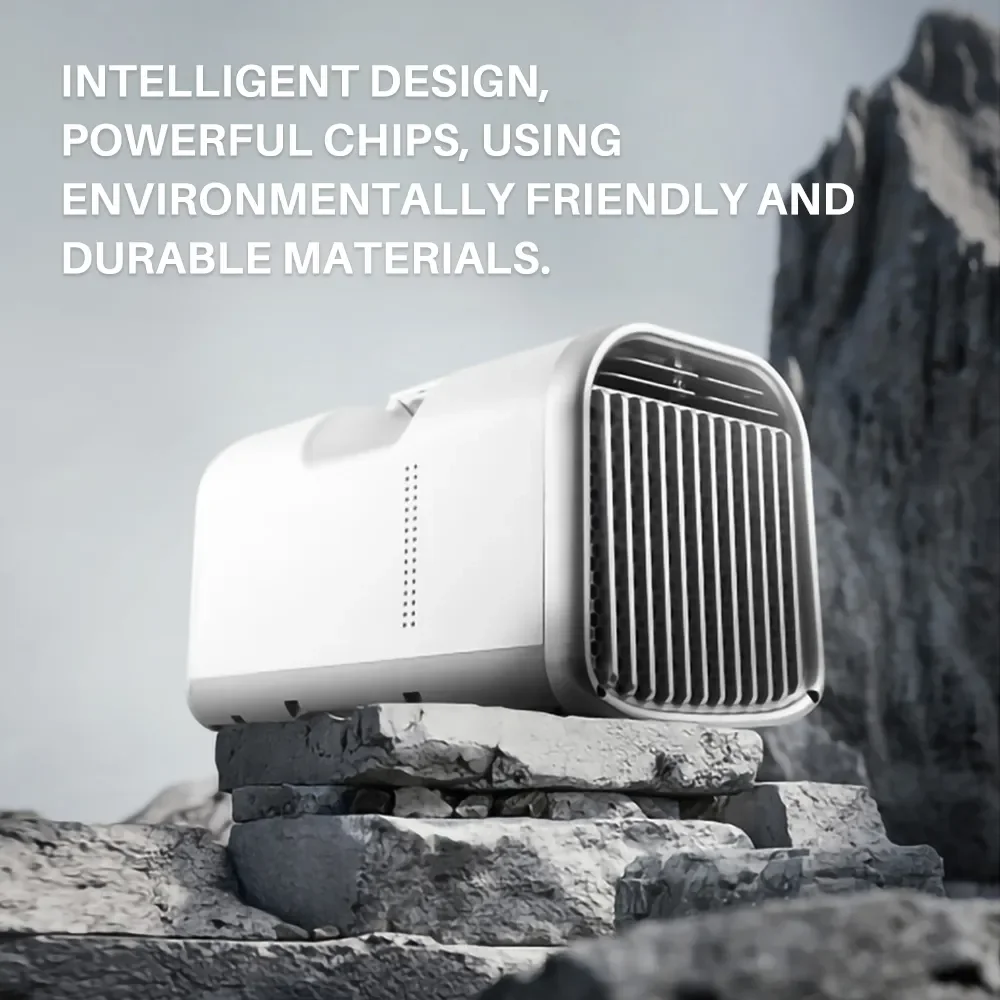 Seetek Portable Air Conditioner Car AC for Camping Efficient Cooling Outdoor Events Energy-saving 12 24V 110V 220V White DC 400W