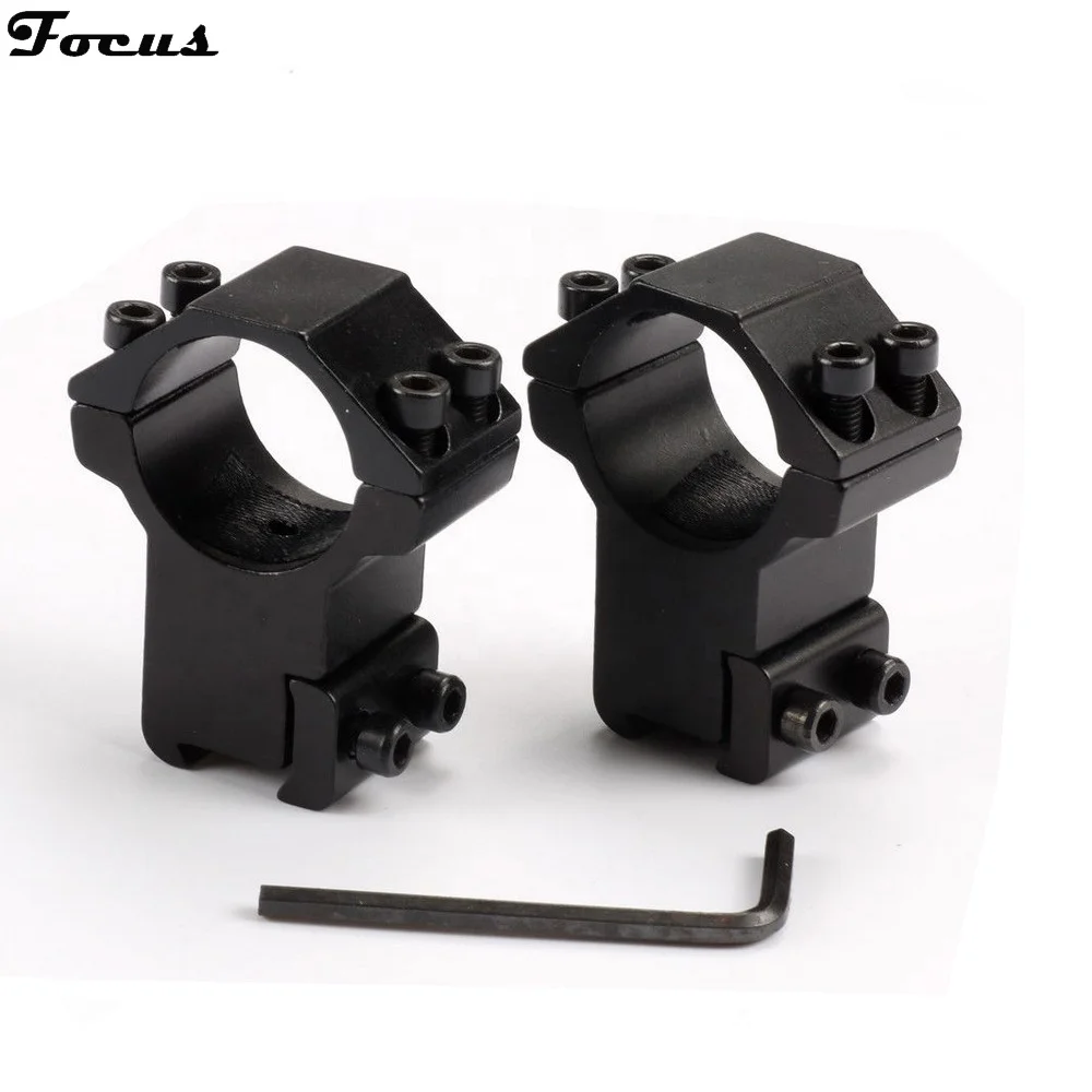 High Quality One Pair Two Pin 25.4mm Ring High Profile Scope Mount