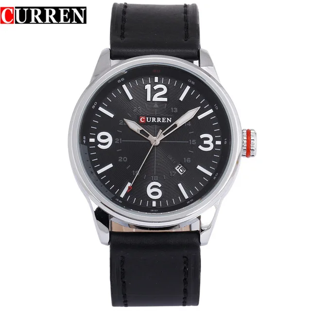 CURREN 8215 new fashion casual quartz watch men  wrist watch relojes calendar sports watch