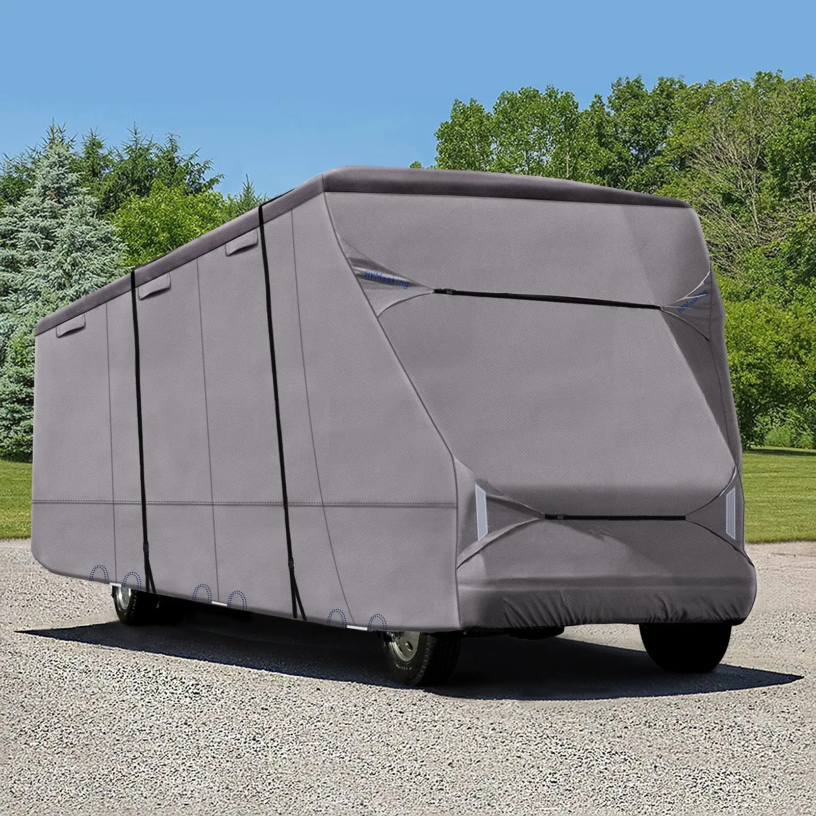 Customization Uv Protection Non-Woven Fabric Oxford Material Flawless Waterproof Fifth Wheel Rv Cover Car Covers Rv Camper Cover