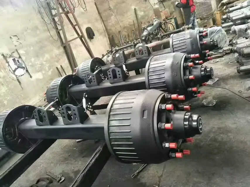  Сделано в Китае завод BPW Axle 16T полуприцеп грузовик высокого