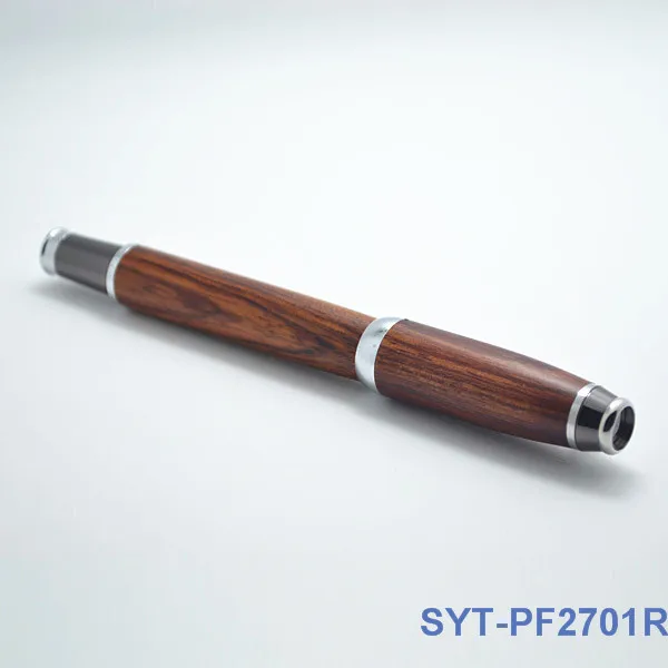 High end wooden fountain pen made of various wood options