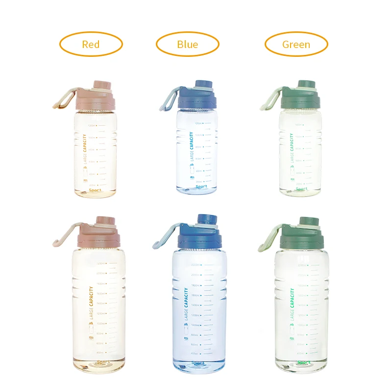 New Carry Insulated Wide Mouth Strap Polypropylene PP Cold Sports Plastic Drinking Bottle Premium 1.5l 1500 ml