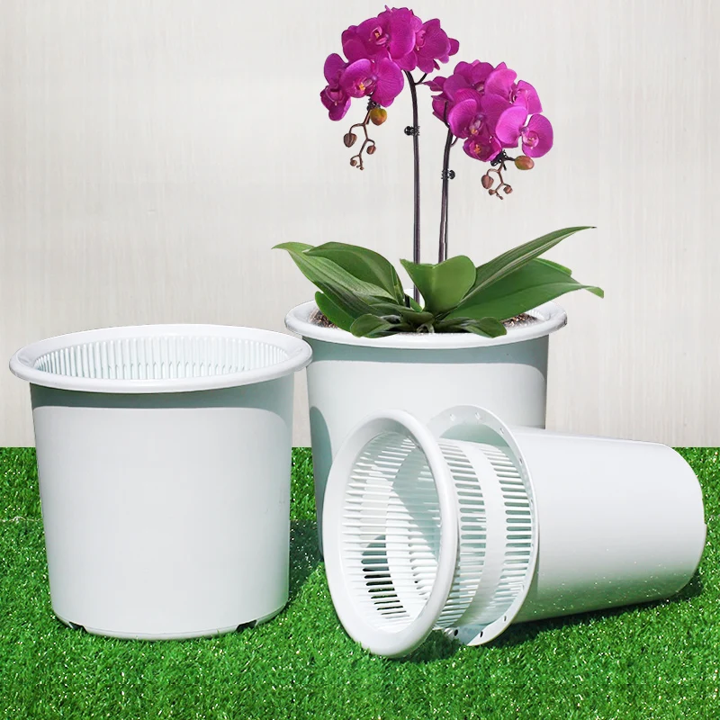 High Quality PP Plastic Garden Pots Indoor/Outdoor Planting With High Return Purchasing Rate