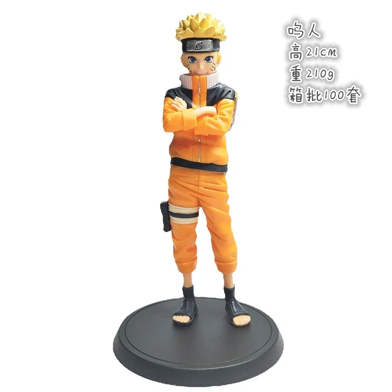 16 style  Anime Na ruto action Figure  pvc Model toys Kakashi Sasuke Action Figure With Color Box For Kids Gift