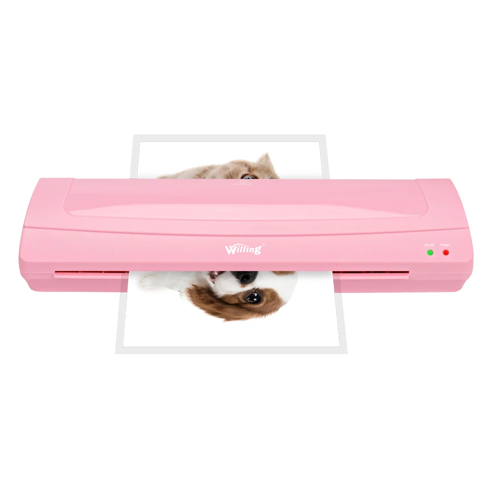 Factory Direct Sale A3 A4 Photo 2 Rollers Automatic Electric Plastic Film Hot Cold Laminating Machine