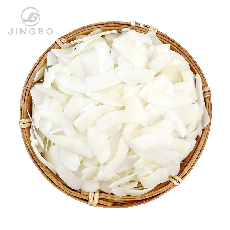 Wholesale High Quality Natural Flavored Roasted Coconut Slices Taste Freshness Dried in Bulk Ad-Drying Process.