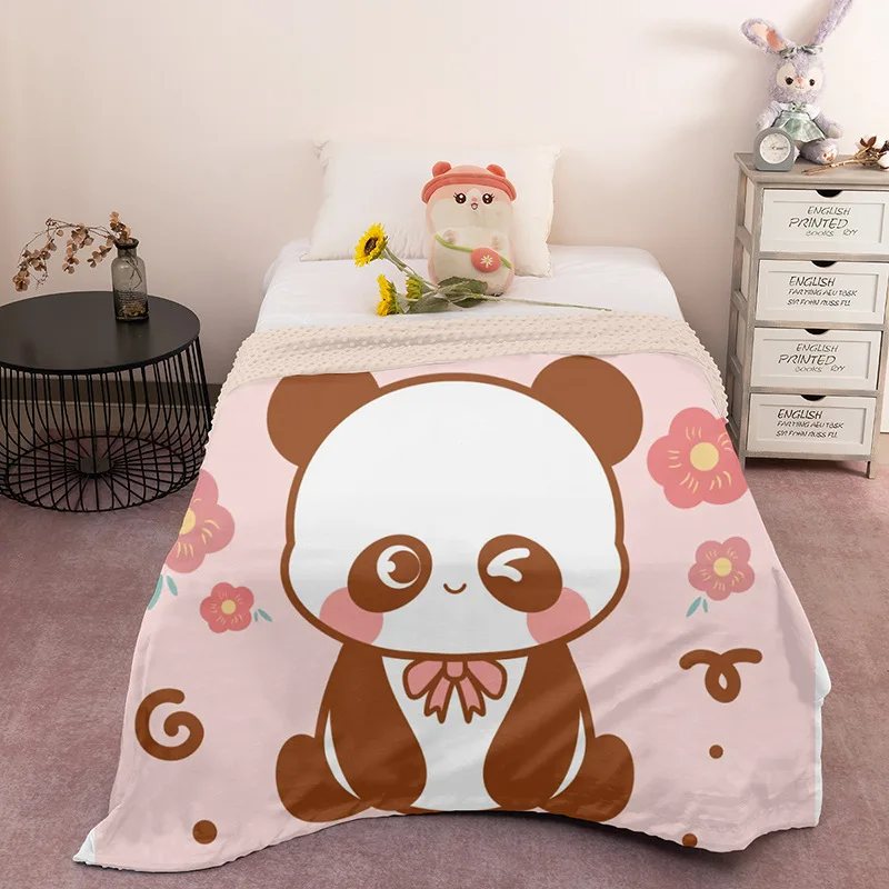 High Quality Minky Baby Quilt Blanket Warmth and Soft for Children and Adult