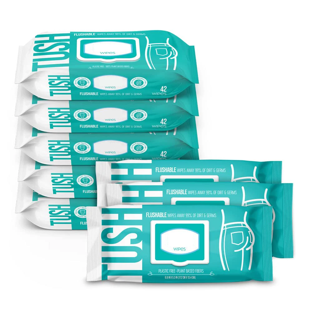 Flushable Wipes Adult Baby Water Wipes And Cotton Material ECO Friendly Wipes Competitive Warmer Premium Quality Tissue