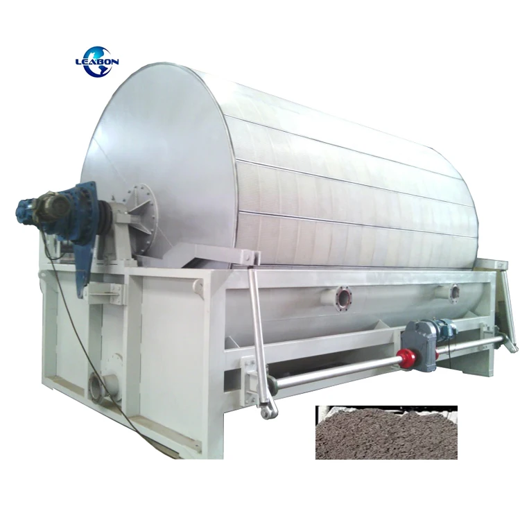 Automatic Belt Discharge External Rotary Vacuum Drum Filter Machine
