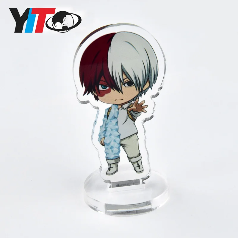 Star cartoon Q-version small standing card peripheral commemorative gift creative anime acrylic rocking music customization