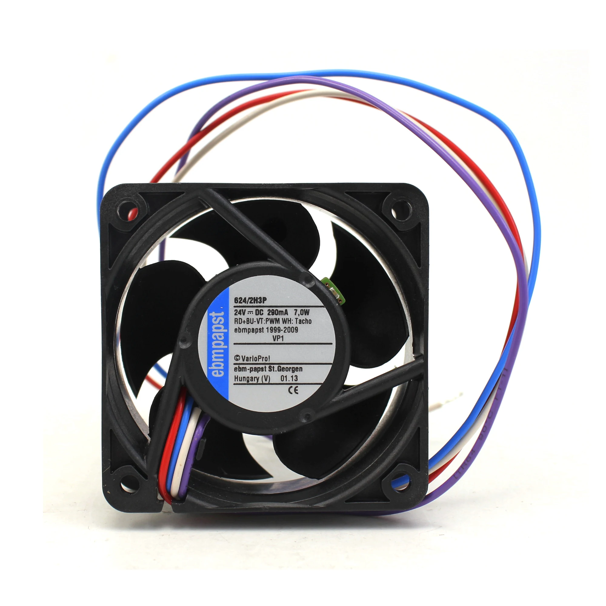 Original Brand 624/2H3P 24V High Speed-high Air Volume and 4lines PWM Axial Fan 60x60x25mm AC Food & Beverage Factory