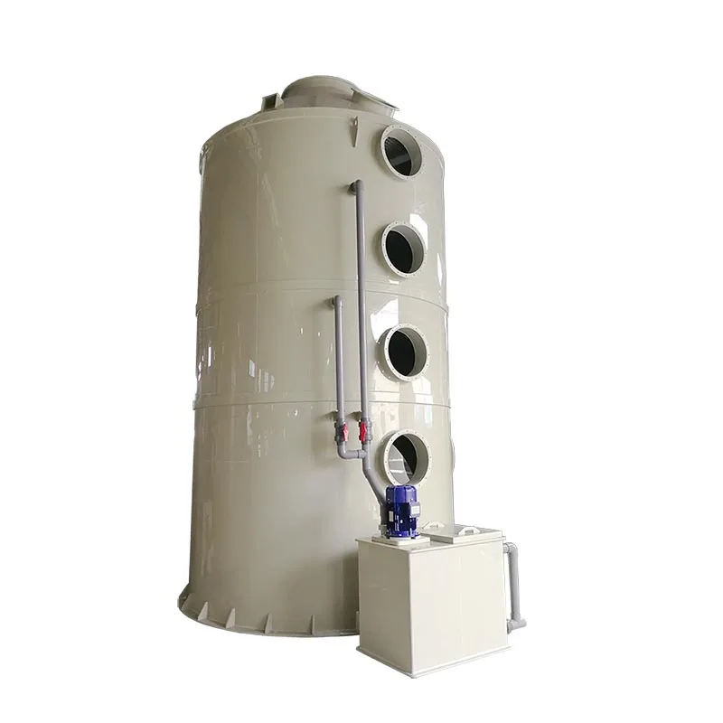 large-scale Ventilate waste gas treatment air industrial cleaning machine spray scrubber tower