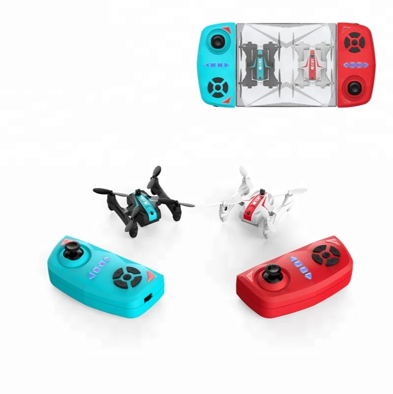 3D flip pocket foldable rc quadcopter drone for interactive battle game