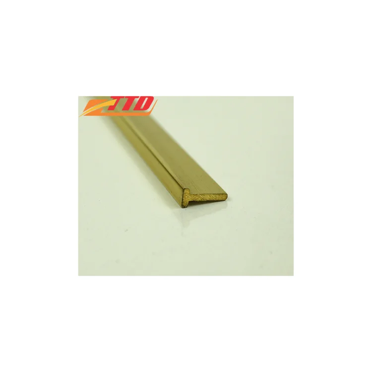 Brass Curtain Rods Environmentally Friendly Brass Profile Strips- Factory Wholesale - Custom Design, Size And Style Ttd Brass