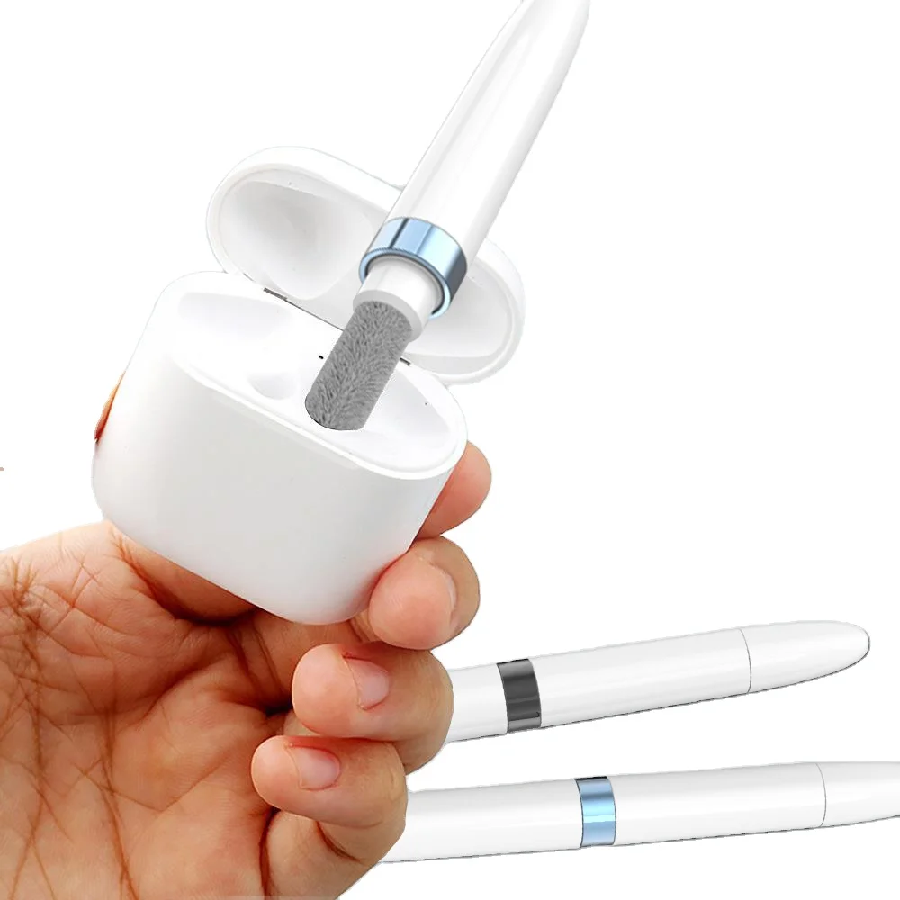 Hot Sale Airbuds Cleaning Pen Cleaner Kit For Airpod Pro 3 In 1 Multi-Purpose Earphone Cleaning Kit Airbuds Cleaning Pen