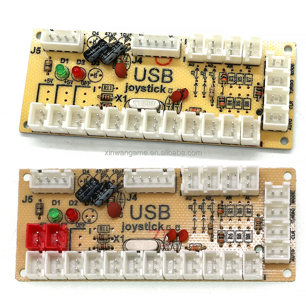 DIY Arcade Game Kit USB to Zero Delay Board Encoder for PC Raspberry Ouka Central Control Coin Pusher Made With Plastic And PCB