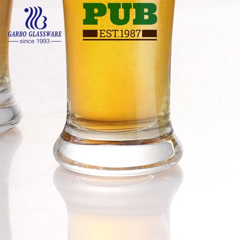 16oz wholesale printed wheat lager IPA pint pilsner craft factory custom cup weizen brand Logo beer glass