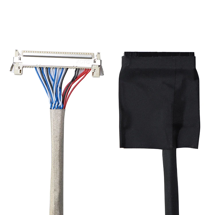 Tezy FI-X30H LVDS 30Pin Dual Row Connector LVDS Cable for Recorder Smart Home The Printer Digital Products Recreational Machines