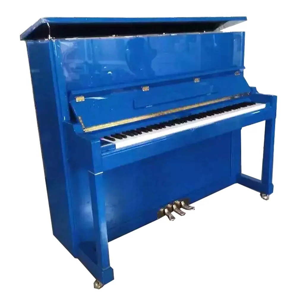New Design Navy Blue Polish Custom Piano Price