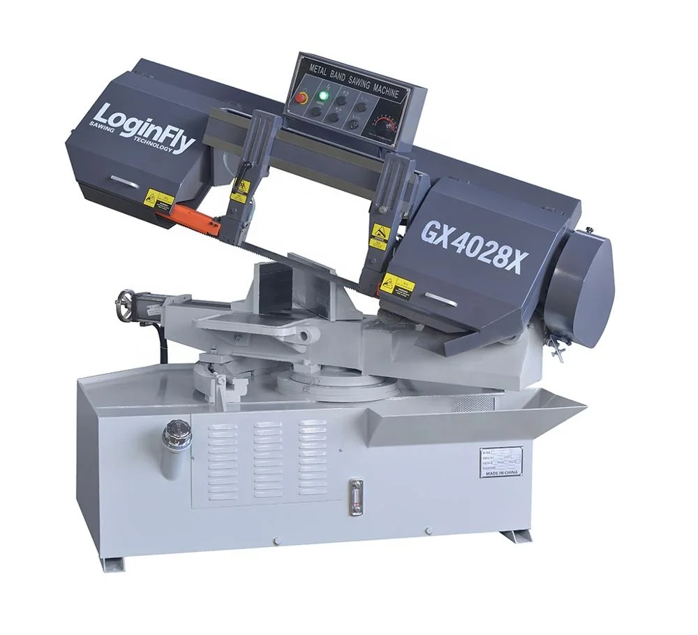 Loginfly Brand Metal Cutting 45 degree band saw machine