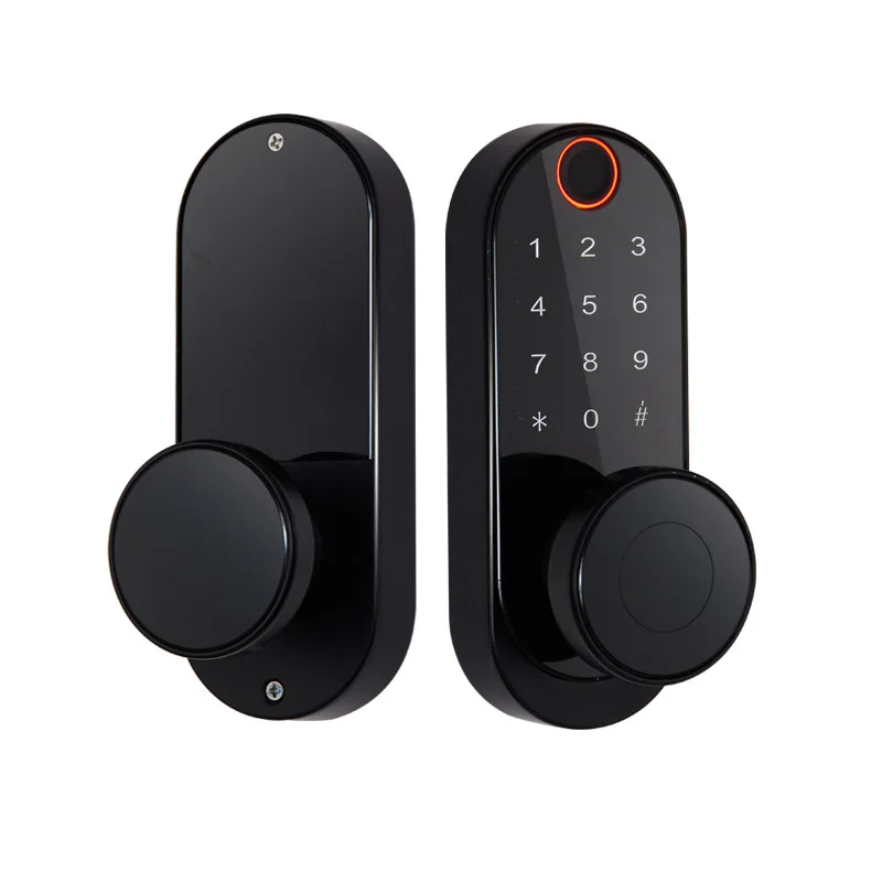 2023 best seller smart fingerprint padlock tuya smart door lock super slim smart door lock