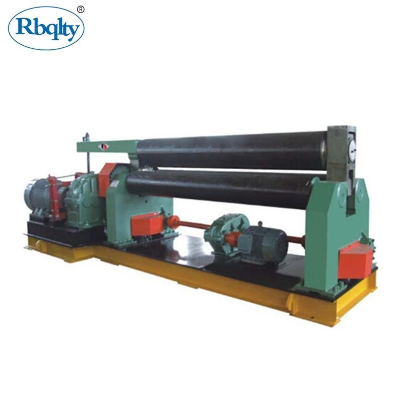 Hydraulic iron plate sheet metal bending rolling roller forming machine