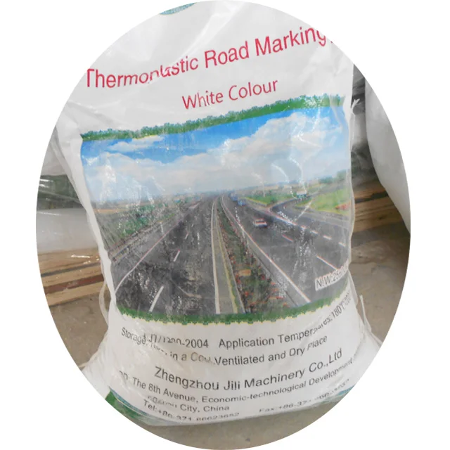 Strong Adhesion Thermoplastic Road Marking Raw Materials Highway Yellow And White Paint