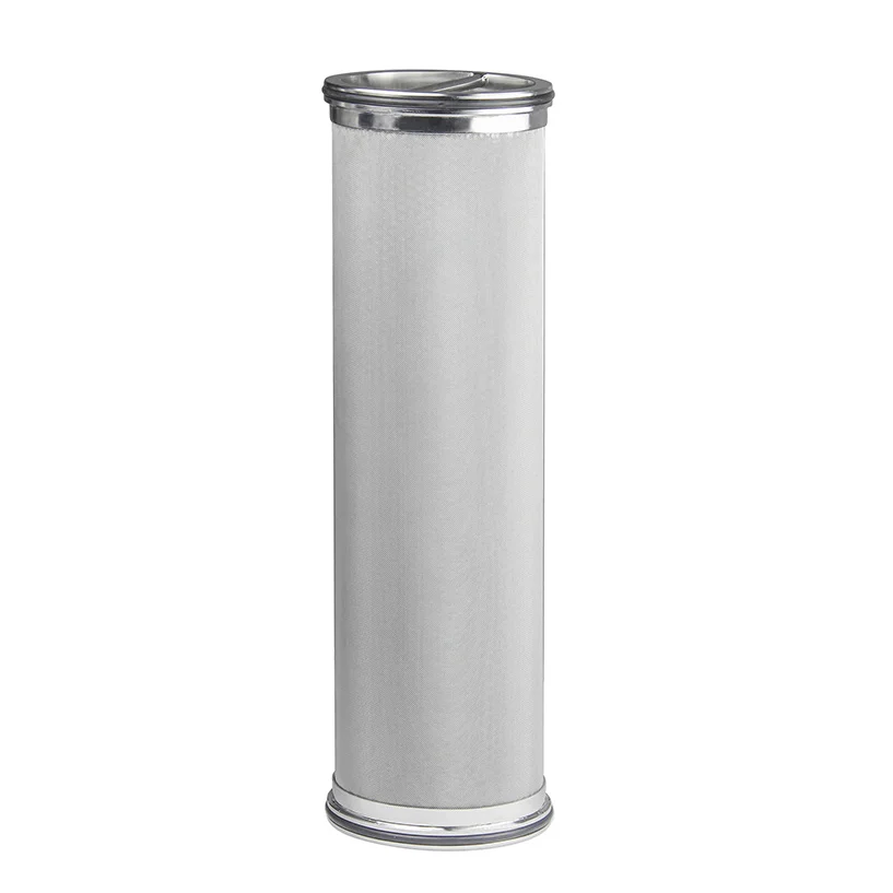 Factory Direct 10 50 70 80 Micron Stainless Steel Pleated Cartridge Candle Filters