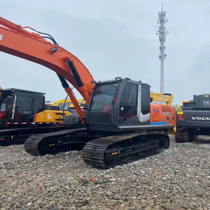 Used Hitachi Excavator ZX200-3 Crawler Excavator for Sale Excavator Hitachi ZAXIS 200 200-6 with Imported Engine