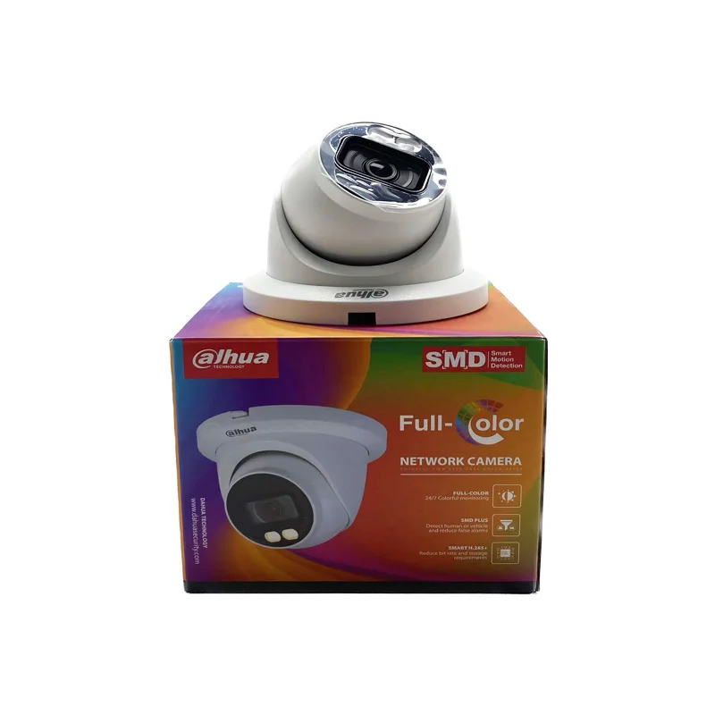 Original DAHUA IPC-HDW2249TM-S-IL 2MP Smart Dual Light Fixed-focal Eyeball WizSense Network Camera DAHUA Camera