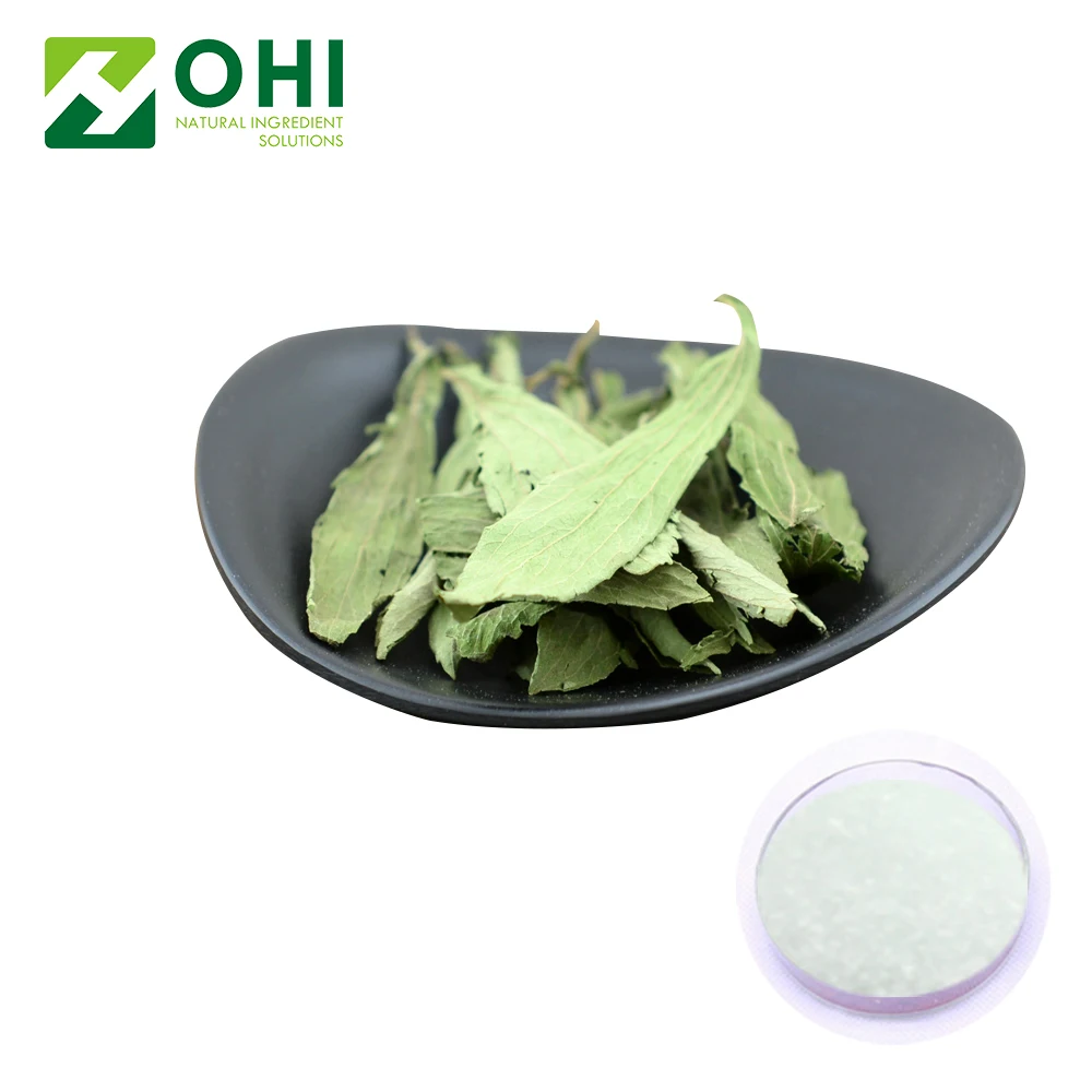 Factory supplier nutritional stevia Leaf extract Stevia rebaudiana Bertoni. HPLC 98% Rebaudioside A 90% Steviol glycoside