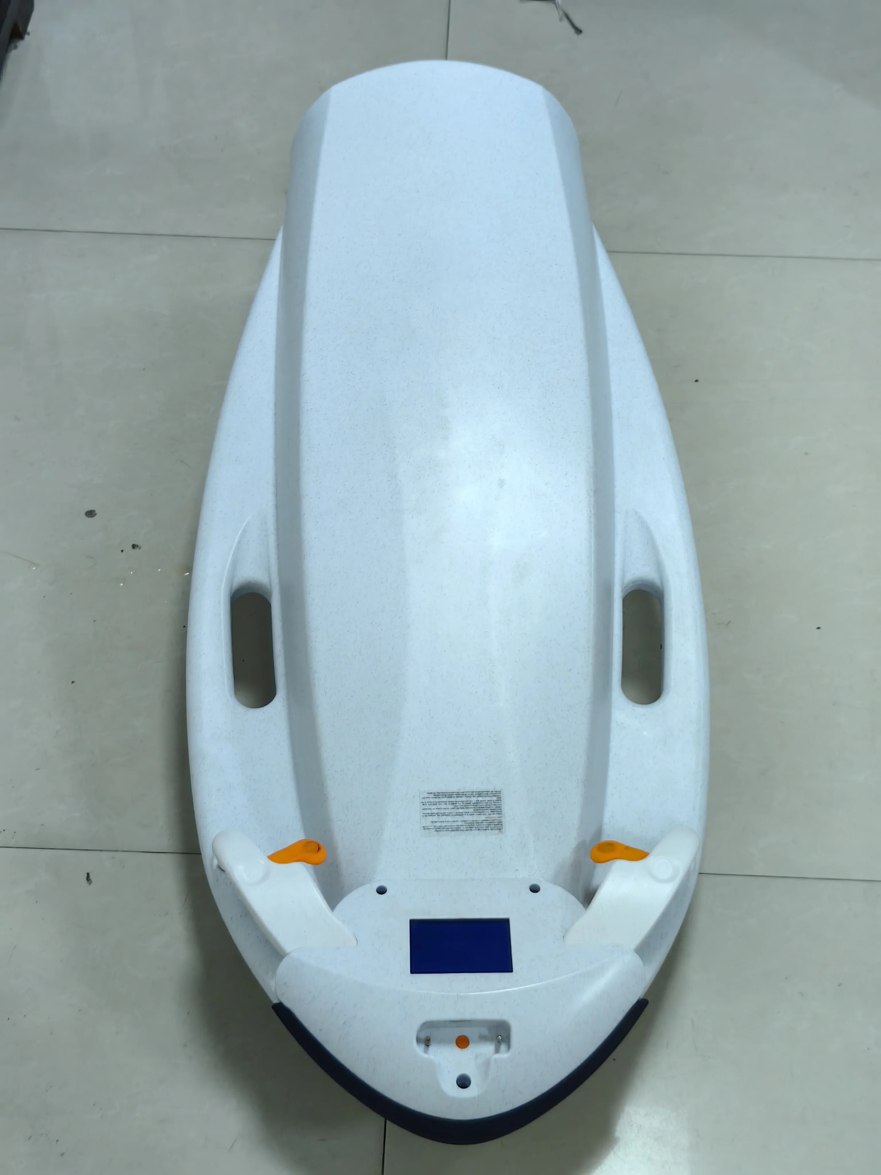Underwater scooter with Tri-speed switch symmetrically double propeller system for underwater diving equipment