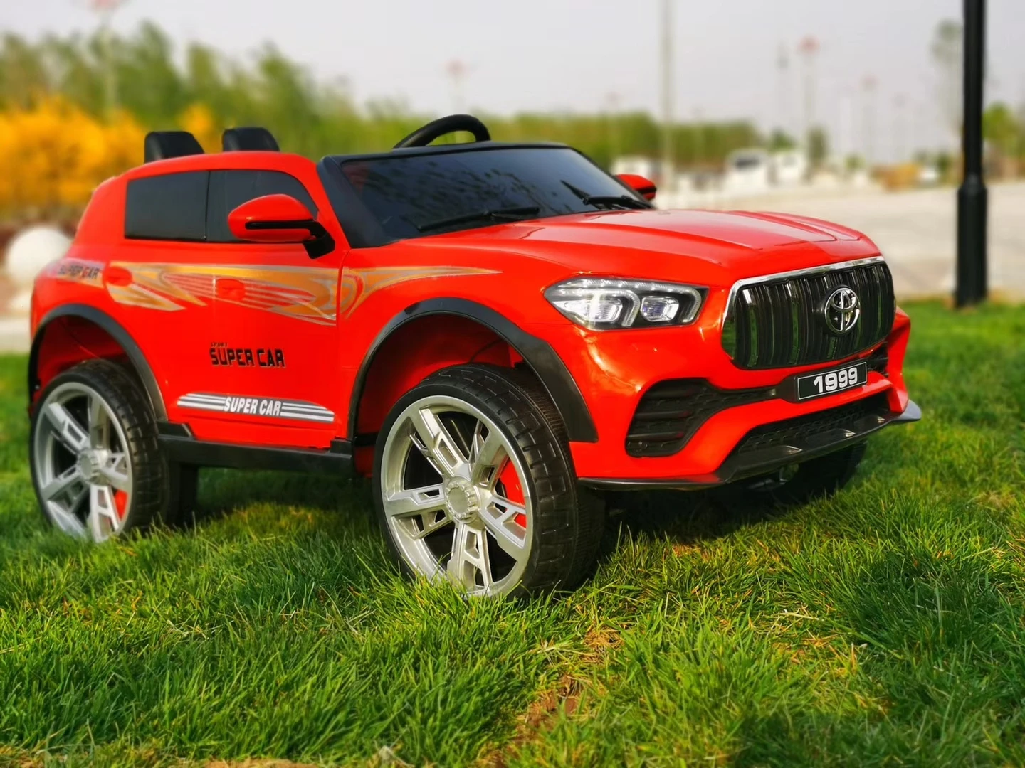 Newly Kids Driving Electric Cars With Double Seat Big Battery Kids Electric Car Rechargeable Kids Electric Ride On Toy