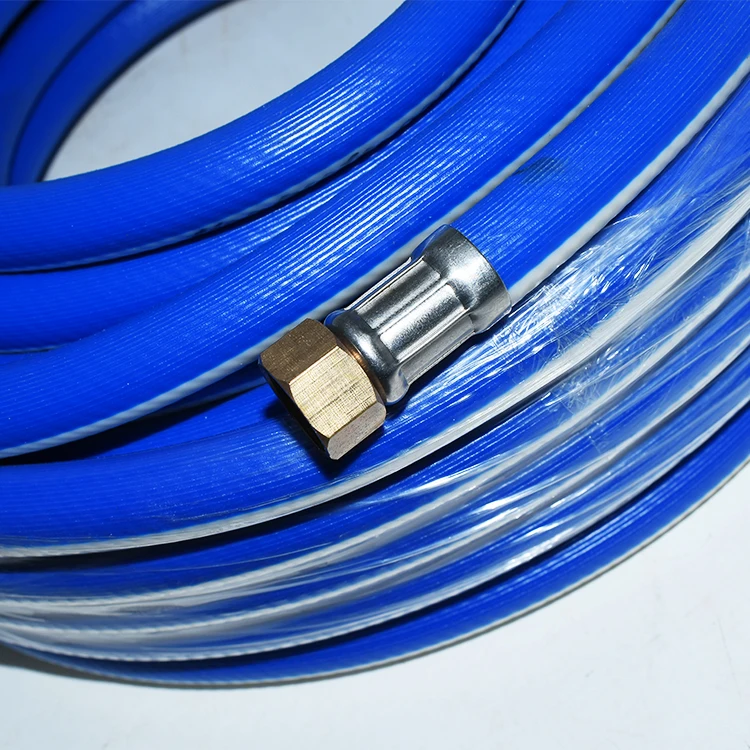 8.5mm agriculture PVC Spray Hose power sprayer pump hose pipe high pressure braided hose B.P.160BAR 8.5mm 100m