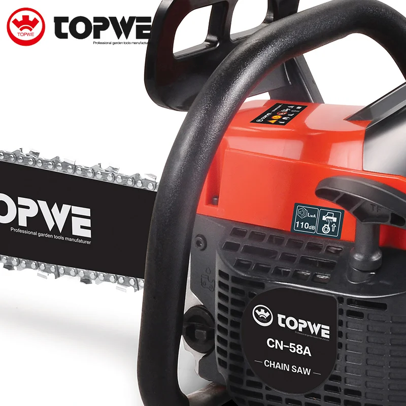 TOPWE Factory Price Hot Selling Chinese Wood Chainsaw Wholesale Professional Cordless