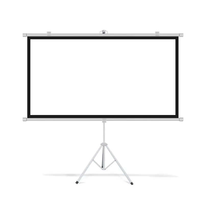 2021 XIDU Outdoor Tripod Projector Screen 120-inch Portable Projector Drop-down Screen 3D 4K Outdoor Projector Screen And Stand