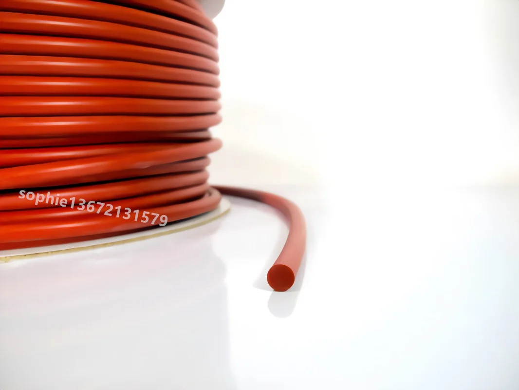 Factory Price Free Samples 1.78mm Silicone O-ring Cord Rubber Strip Rubber Rope Manufacturer