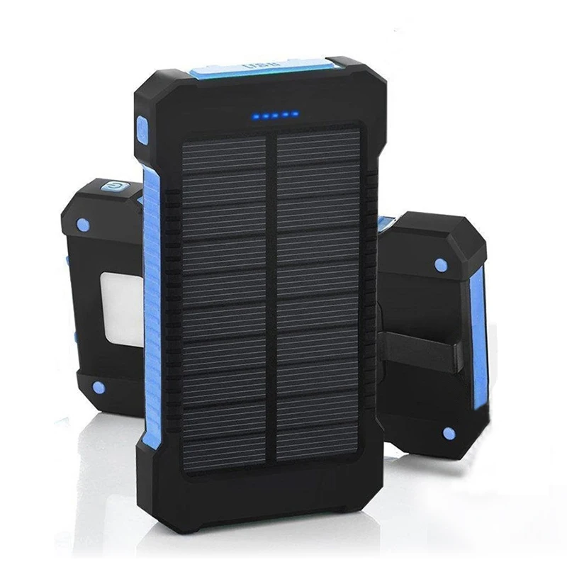 8000mah powerbanks station products waterproof solar gadgets battery power bank panels portable phone chargers power banks