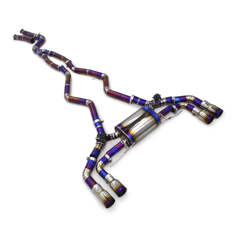 Factory Titanium Pipe Catback For BMW M340/M340i/M440/M440i G20 3.0T 2019-2023 Valvetronic Escape Muffler Sound Exhaust System