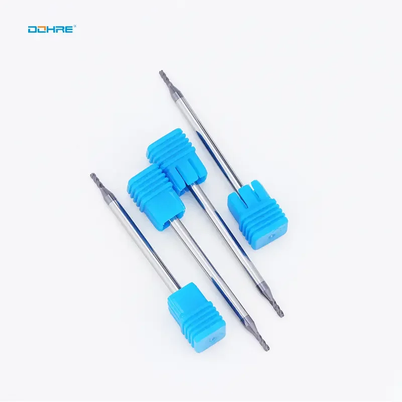 DOHRE Manufacturer stock higher quality 50 full length hrc 55 long shank corner radius end mill for metal