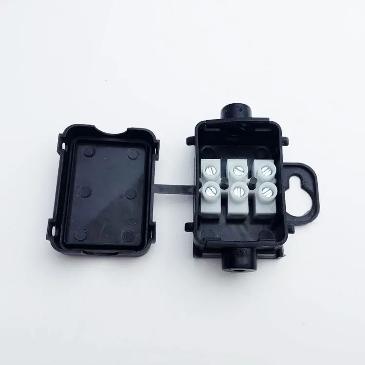 For Lighting Waterproof Junction Box Small Plastic Enclosure IP44 Cable Junction Box Without Screw Self-locking Junction Box