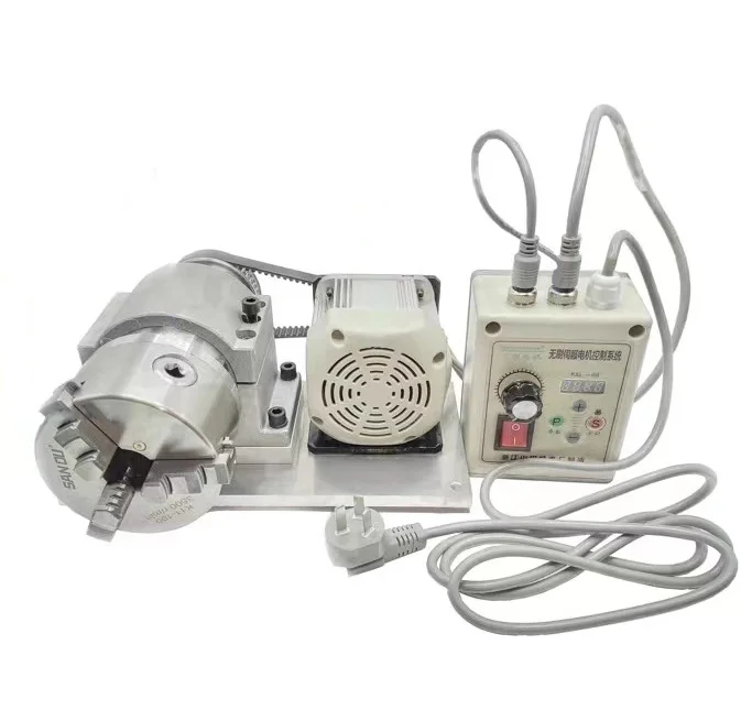 SANOU Three jaw self centring motor chucks k11-200 Lathe Chuck 3 jaw chuck with motor 750W