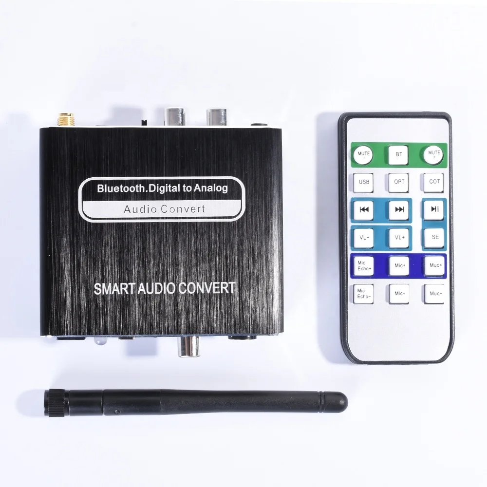 
Smart Coaxial USB Digital To Analog Audio Converters Digital To Analog 10m Transmitter For Home TV speaker 