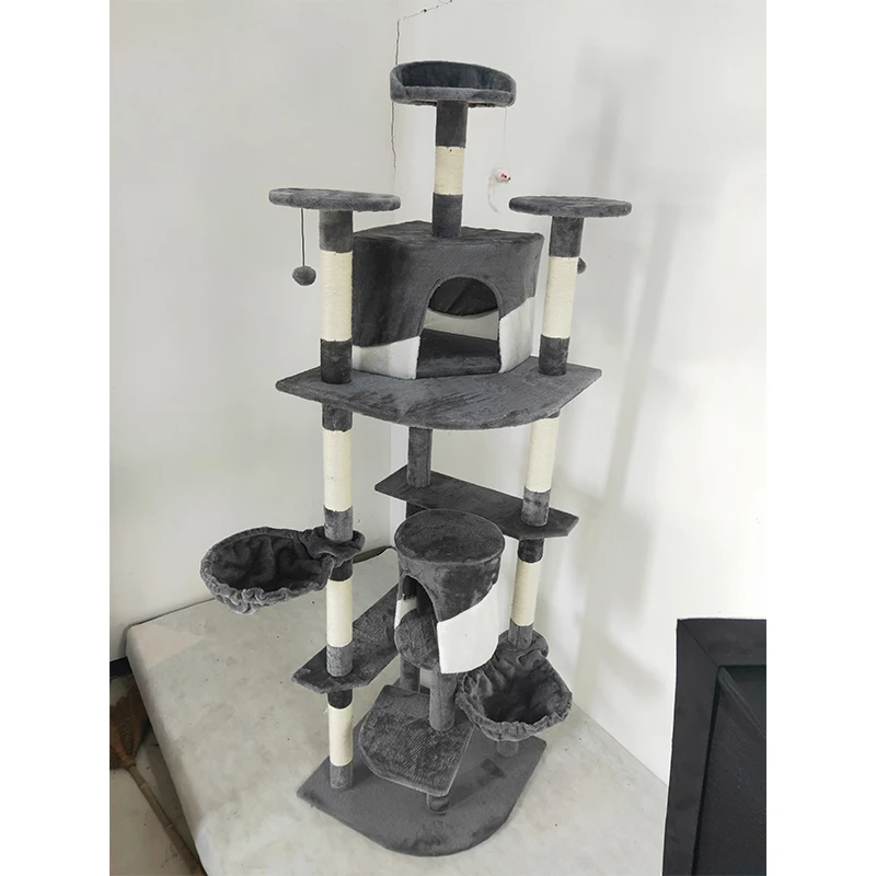 2020 товары для домашних животных, домик для кошек, Когтеточка, лаунж в мышах и игрушках для животных