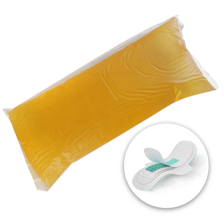WINGS Wholesale Pressure Sensitive Adhesive Sanitary Napkin Making Raw Materials HMPSA Hot Melt Glue