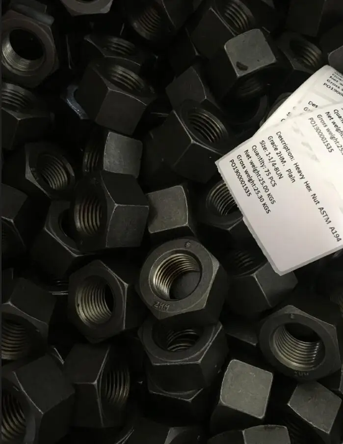 Selling Nsi/asme astm/bsw B18.2.2 Inch Heavy Hex Nut and din975 din976 b7 l7 b7m thread rod