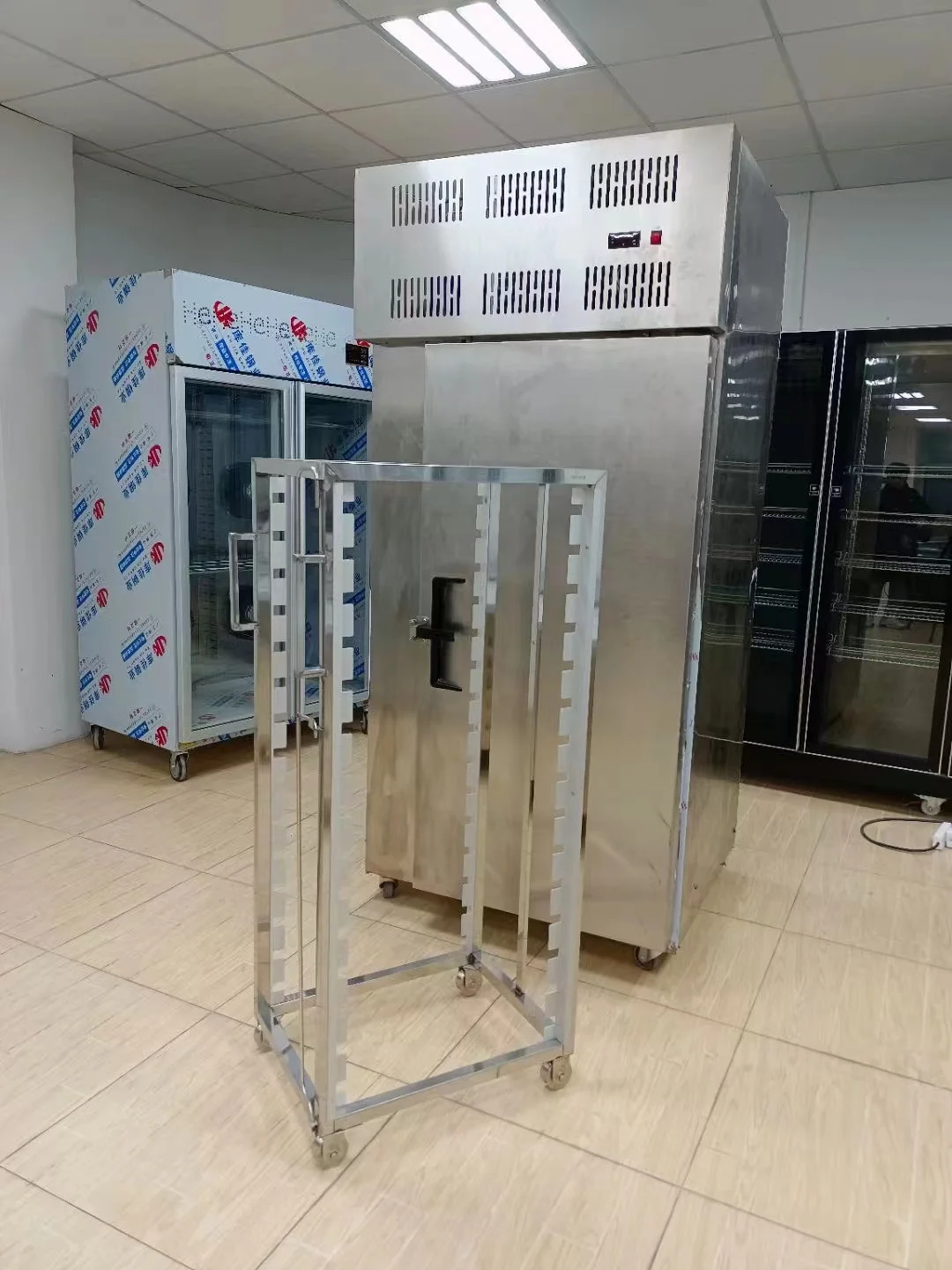 15 Plates Cold Storage Blast Freezer Instant Freeze Cabinet with 300 L Volume Deep Freezer
