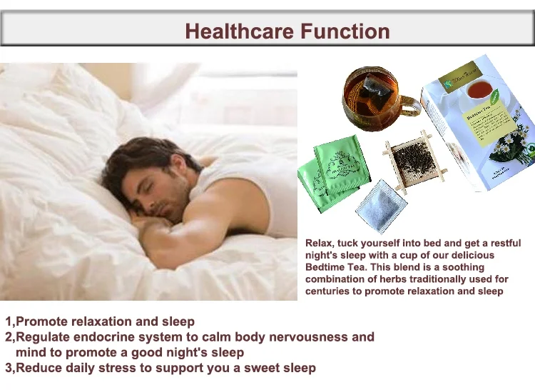 Chinese Herbal Sleep Tea Good Night Winstown blended Flavor Tea Bags Fertility Pregnancy bedtime Tea