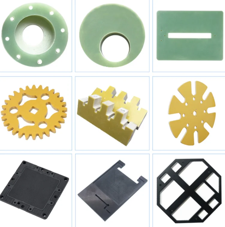 Светло-зеленый лист из эпоксидного стекла, изоляционный ламинат G10/fr4/3240, Стекловолоконный изоляционный лист
